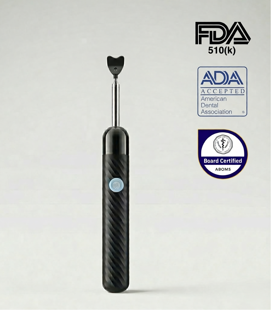 Clinically Designed for Tonsil Stone Removal