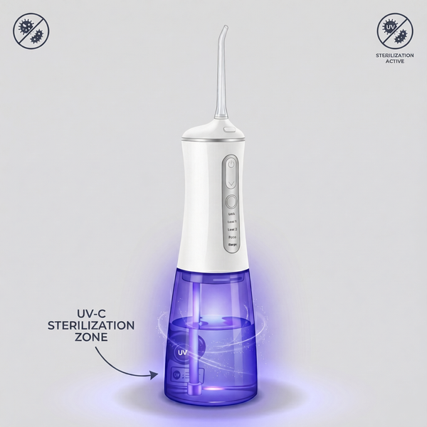 Tank sterilizes itself